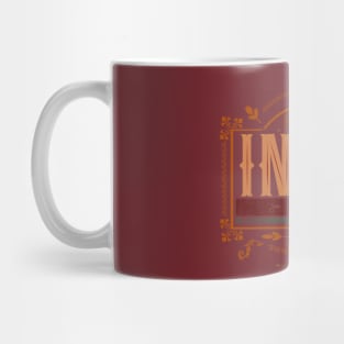 India delhi logo ornaments display Mug